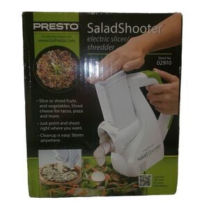 Presto 02910 Salad Shooter Electric Slicer/Shredder